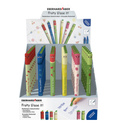 Gelschreiber radierbar Fruity sortiert