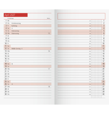 Taschenkalender 70-40 200 007