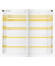 Taschenkalender 70-46 830 007, wei&szlig;, 1 Monat / 2 Seiten, 8,7x15,3cm (A6), 2027