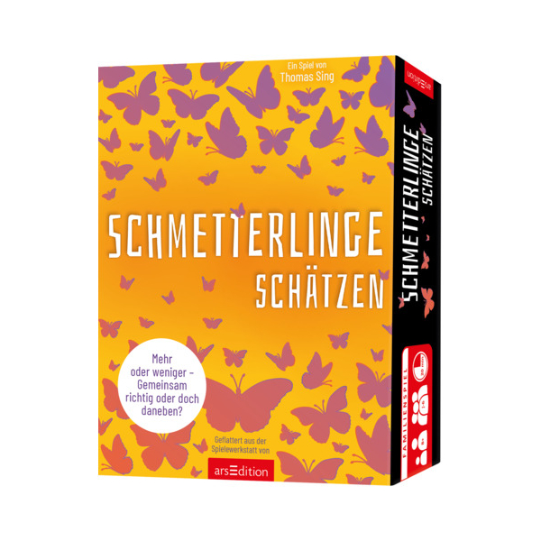 Ars Edition Kartenspiel Schmetterlinge schätzen 4014489138297 Ars Edition