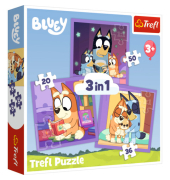 Puzzle 3in1 Bluey