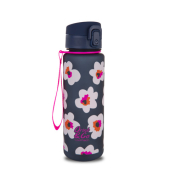 Trinkflasche Flores Nin blau