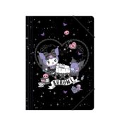 Sammelmappe Kuromi 14317PTR, A3 schwarz, 1cm F&uuml;llh&ouml;he, Polypropylen (PP)