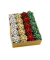 Rosette 18540-300, ohne, farbig sortiert
