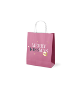 Geschenktasche 991129, Merry Kissmas, 200mm x 240mm