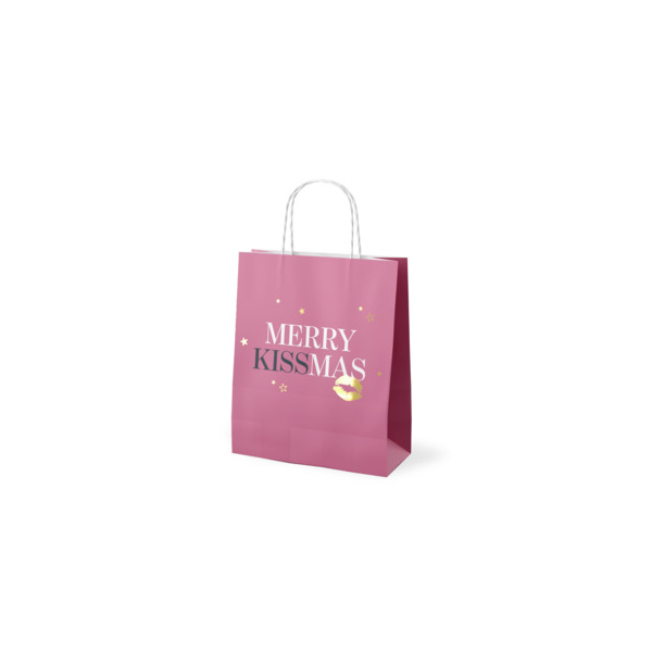 12 Stück LA VIDA Geschenktasche 991129, Merry Kissmas, 200mm x 240mm 4027268364398 LA VIDA