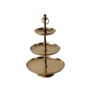 Weihnachtlicher  Etagere x3 D33xH50cm