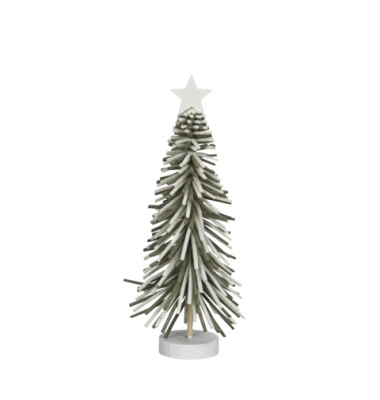 Weihnachtlicher  Baum 10x10xH23cm