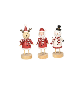 Figuren Hirsch + Niko + Schneemann