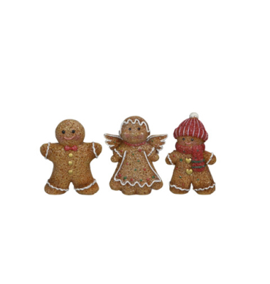 Weihnachtlicher Figur Lebkuchenfigur sortiert