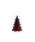Weihnachtlicher  Figur Wabe Baum rot