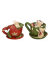 Weihnachtlicher  Maus in Tasse  2 Mod.