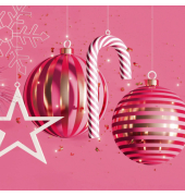 Weihnachtsservietten 227337, 3-lagig