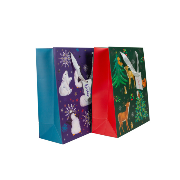 12 Stück Donau Geschenktasche 58651, Kind Tiere, 260mm x 320mm 9004546586517 Donau