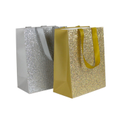 Geschenktasche 58783, Glitzersteinen, 180mm x 230mm