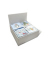 Weihnachtsservietten winterlich blau 230309 / 4 weihnachtliche Motive, 3-lagig, 33x33cm