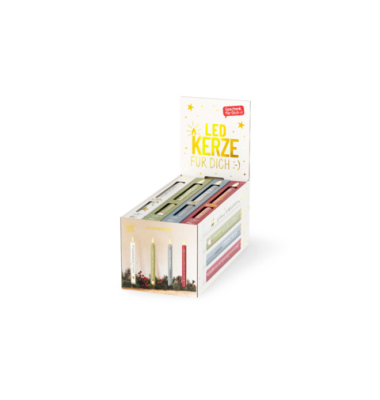 Kerze 619120 mehrfarbig 