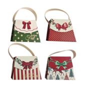 Geschenkbox Handtasche Weihnachten sorti