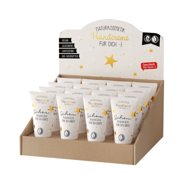 16 Stück LA VIDA Handcreme Schöne Weihnachten Sterne  LA VIDA