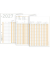 Urlaubsplaner 2910/27, 13 Monate / 1 Seite, 100x29,7cm, 2027
