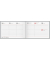 Taschenkalender 70-17 523 907, Septimus, schwarz, 1 Woche / 2 Seiten, 15,2x10,2cm (A6 Querformat), 2027