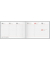 Taschenkalender 70-17 523 907, Septimus, schwarz, 1 Woche / 2 Seiten, 15,2x10,2cm (A6 Querformat), 2027