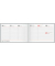 Taschenkalender 70-17 563 807, Septimus, grau, 1 Woche / 2 Seiten, 15,2x10,2cm (A6 Querformat), 2027
