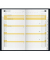 Taschenkalender 70-46 892 907, M-Planer, schwarz, 1 Monat / 2 Seiten, 8,7x15,3cm (A6), 2027