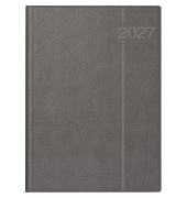 Buchkalender 70-27 504 847, Conform, grau, 1 Tag / 1 Seite, 21x29,7cm (A4), 2027