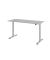 Sitz-Steh-Schreibtisch XMST, elektrisch h&ouml;henverstellbar, 71-120cm (H), 180x80cm (BxT), rechteckig, grau / silber