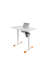 Sitz-Steh-Schreibtisch Sitness X Up Table 20, elektrisch h&ouml;henverstellbar, 59-125cm (H), 110x60cm (BxT), rechteckig, wei&szlig; / wei&szlig;