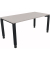 Schreibtisch All in One, manuell h&ouml;henverstellbar, 68-82cm (H), 160x80cm (BxT), rechteckig, lichtgrau / anthrazit metallic