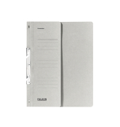 Einhakhefter - 80000763, A4 grau halber Vorderdeckel, Manilakarton RC 250g