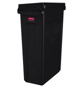 Slim Jim mit Luftkan&auml;len, 87&nbsp;l, schwarz