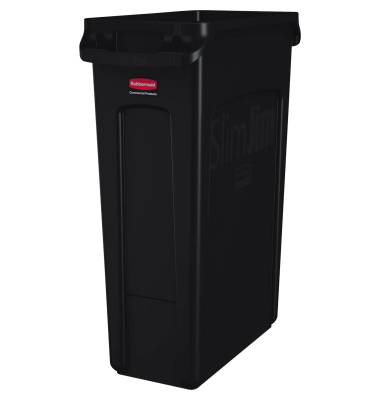 Slim Jim mit Luftkan&auml;len, 87&nbsp;l, schwarz
