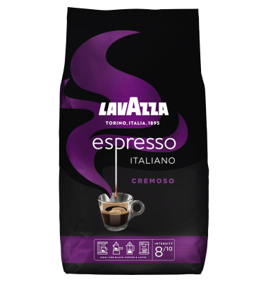 Kaffee Espresso Italiano Cremoso 789956000, 1kg, ganze Bohnen im Beutel