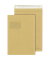 Faltentaschen 30021153, C4, mit Fenster, haftklebend, 40mm-Falte, 140g, braun