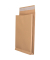 Faltentaschen 30021153, C4, mit Fenster, haftklebend, 40mm-Falte, 140g, braun