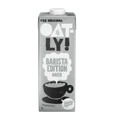 Haferdrink Barista 62304, 3% Fett, laktosefrei, vegan, 1 Liter, im Tetrapack
