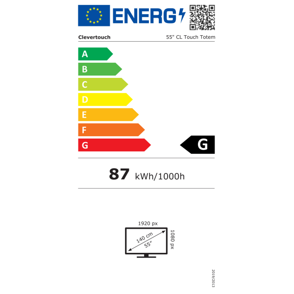 Clevertouch Display CL Totem 55 ohne Touch 4054276142410 Clevertouch