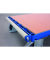 Plattenwagen Gummi 1315x800x295mm bl