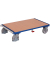 Plattenwagen Vollgummi 1715x800x295mm&nbsp;bl