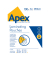 Laminierfolien Apex 351421, A4, 216x303mm, 125mic, gl&auml;nzend