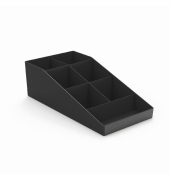 Kaffee-/Tee-Organizer 7F&auml;cher sw
