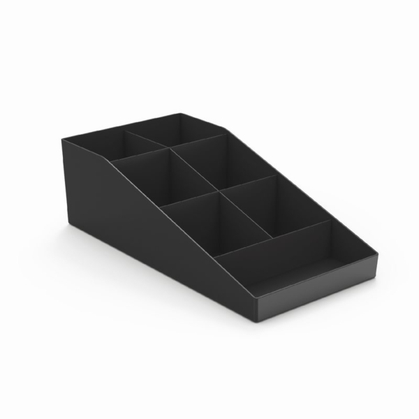 Deflecto Kaffee-/Tee-Organizer 7Fächer sw 5055425915083 Deflecto