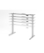Schreibtisch VXDKB, elektrisch h&ouml;henverstellbar, 129cm (H) / silber