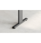 Schreibtischkombination VOS, manuell h&ouml;henverstellbar 78cm (H), graphit / graphit