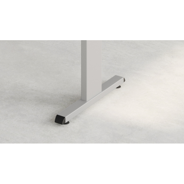 Hammerbacher Schreibtischkombination VOS, manuell höhenverstellbar 78cm (H), graphit / silber 4032062341018 Hammerbacher 6 Stück