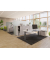 Schreibtisch VOS, manuell h&ouml;henverstellbar, 85cm (H), ahorn / graphit