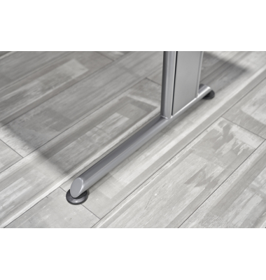 Schreibtisch VZS, manuell h&ouml;henverstellbar, 82cm (H), asteiche / graphit